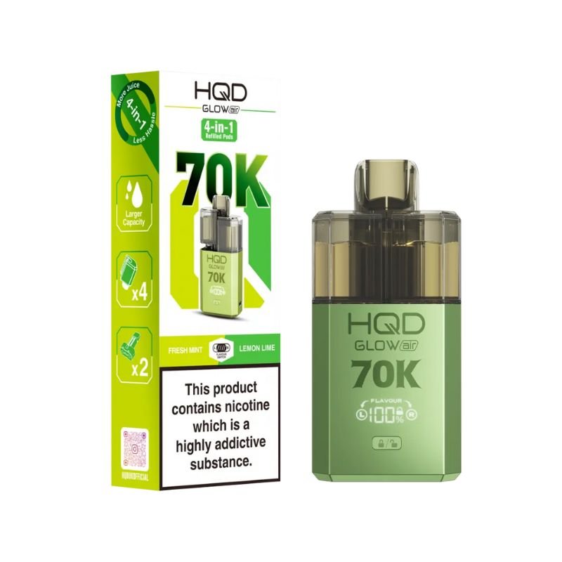 Buy Bulk HQD Glow Air 70K Vape Kit (Pack of 5) - Vape Wholesale Mcr