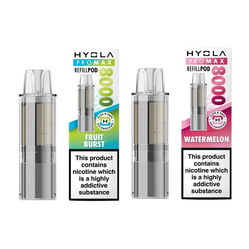Buy Bulk Hyola 8000 Puffs Prefilled Pods - Vape Wholesale Mcr