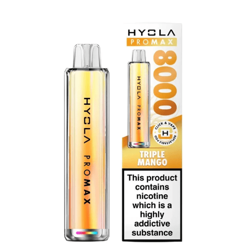 Buy Bulk Hyola Pro Max 8000 Puffs Prefilled Pod Kit - Box of 5 (Ban Proof) - Vape Wholesale Mcr