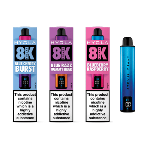 Buy Bulk Hyola Pro Max 8000 Puffs Prefilled Pod Kit - Box of 5 (Ban Proof) - Vape Wholesale Mcr