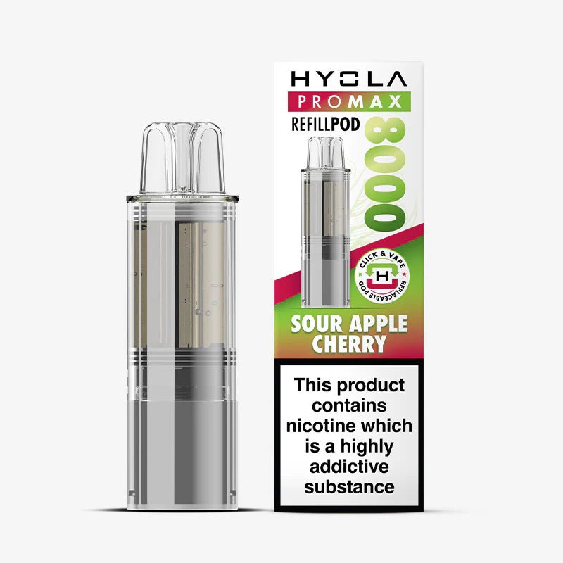 Buy Bulk Hyola Pro Max 8000 Puffs Prefilled Pods - Vape Wholesale Mcr