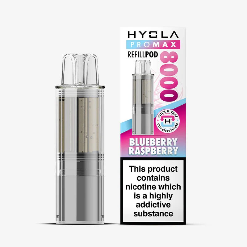 Buy Bulk Hyola Pro Max 8000 Puffs Prefilled Pods - Vape Wholesale Mcr