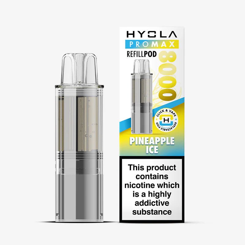Buy Bulk Hyola Pro Max 8000 Puffs Prefilled Pods - Vape Wholesale Mcr