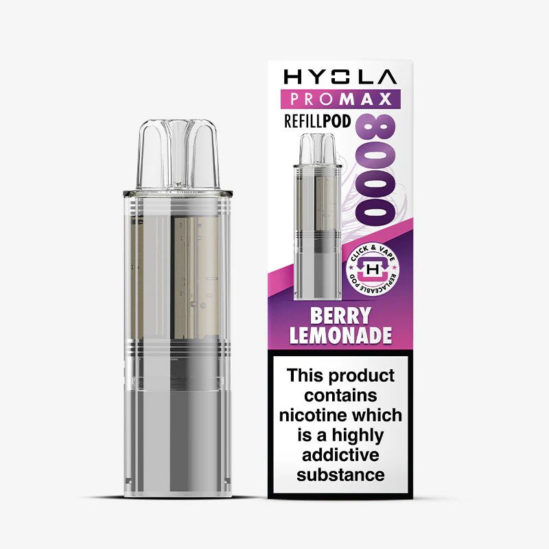 Buy Bulk Hyola Pro Max 8000 Puffs Prefilled Pods - Vape Wholesale Mcr