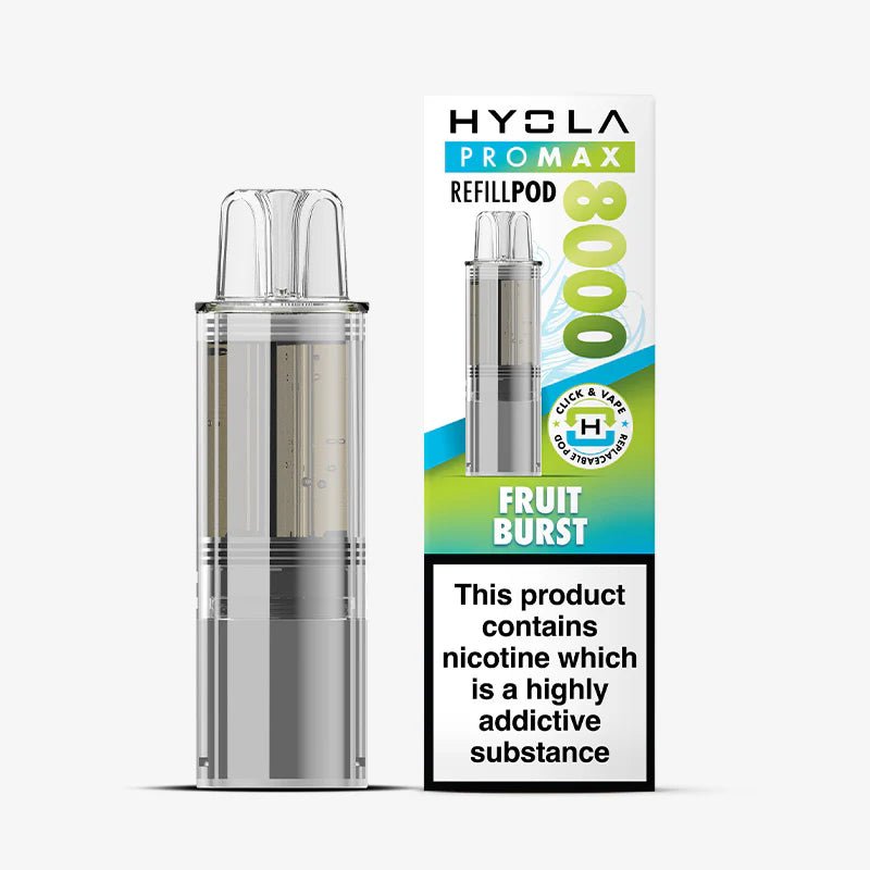 Buy Bulk Hyola Pro Max 8000 Puffs Prefilled Pods - Vape Wholesale Mcr