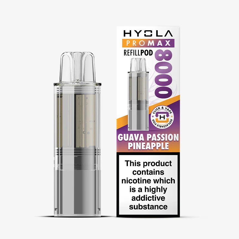 Buy Bulk Hyola Pro Max 8000 Puffs Prefilled Pods - Vape Wholesale Mcr