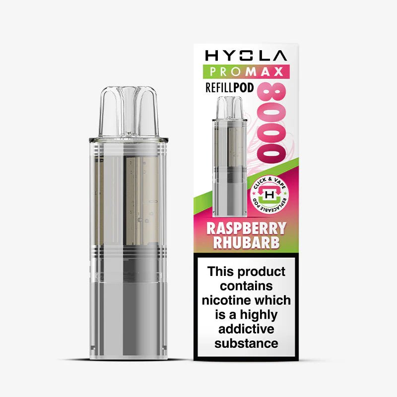 Buy Bulk Hyola Pro Max 8000 Puffs Prefilled Pods - Vape Wholesale Mcr