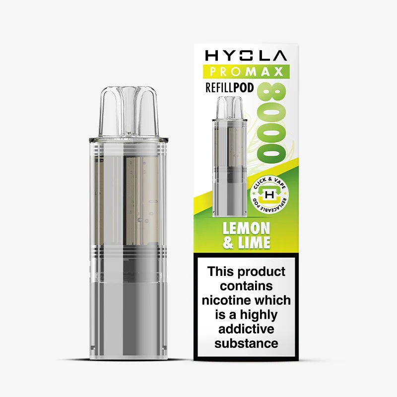 Buy Bulk Hyola Pro Max 8000 Puffs Prefilled Pods - Vape Wholesale Mcr
