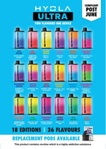 Buy Bulk Hyola Ultra 30k Prefilled Pod Vape Kit Box of 5 - Vape Wholesale Mcr