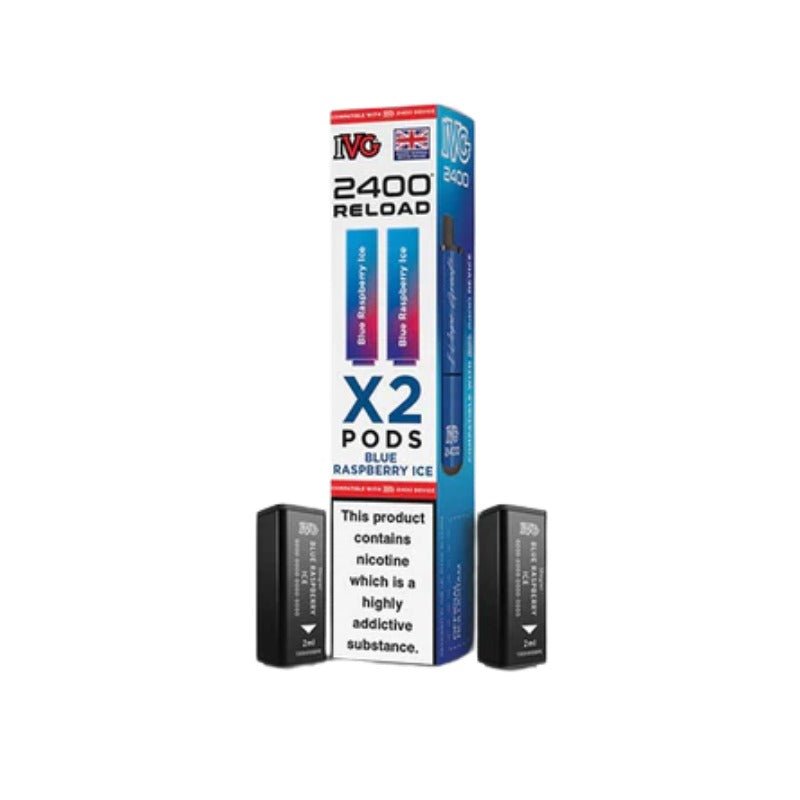 Buy Bulk IVG 2400 2 In 1 Reload Pods 20mg - Compliant June 1st (Ban Proof) - Vape Wholesale Mcr