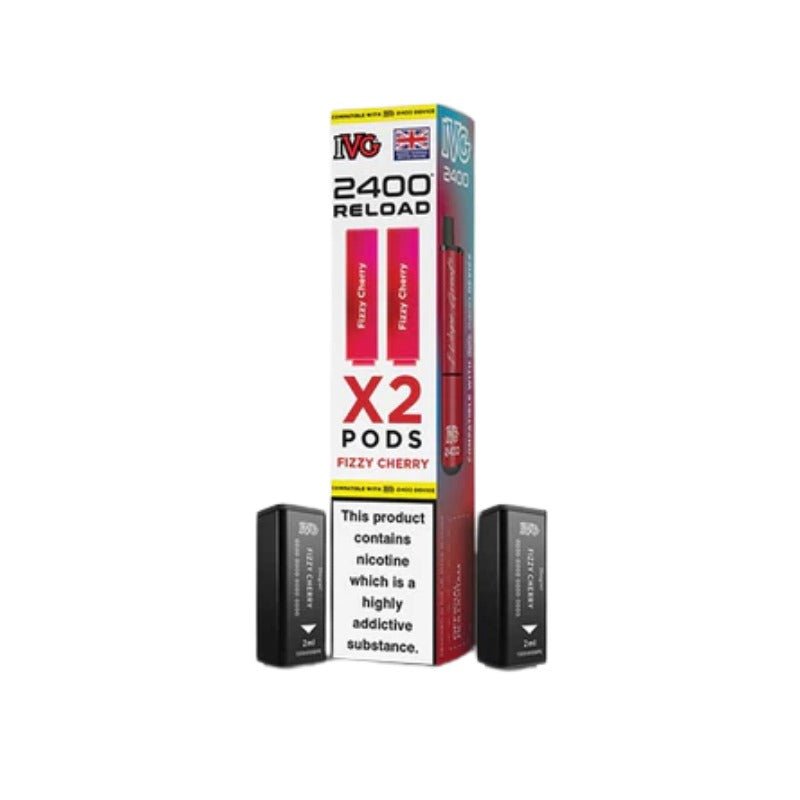 Buy Bulk IVG 2400 2 In 1 Reload Pods 20mg - Compliant June 1st (Ban Proof) - Vape Wholesale Mcr