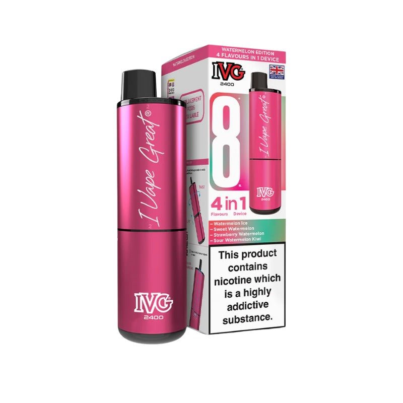 Buy Bulk IVG 2400 Prefilled Pod Kit - Box of 5 (Ban Proof) - Vape Wholesale Mcr