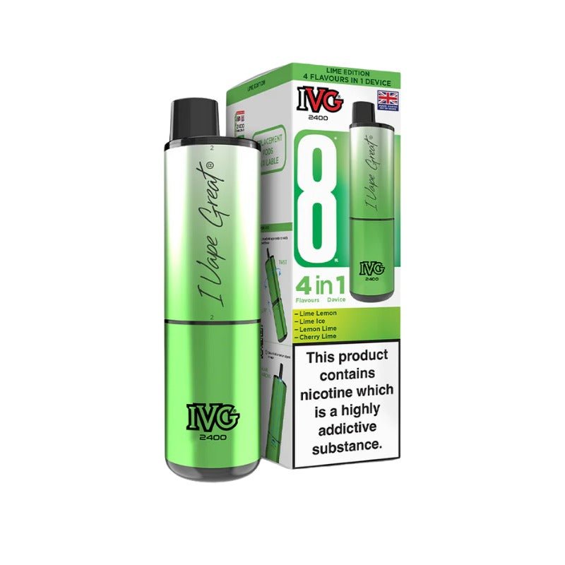 Buy Bulk IVG 2400 Prefilled Pod Kit - Box of 5 (Ban Proof) - Vape Wholesale Mcr