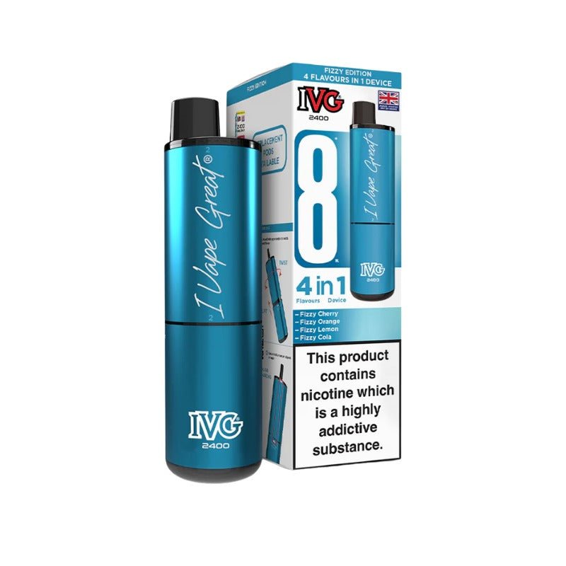 Buy Bulk IVG 2400 Prefilled Pod Kit - Box of 5 (Ban Proof) - Vape Wholesale Mcr