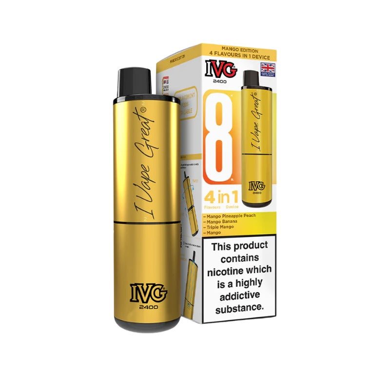 Buy Bulk IVG 2400 Prefilled Pod Kit - Box of 5 (Ban Proof) - Vape Wholesale Mcr