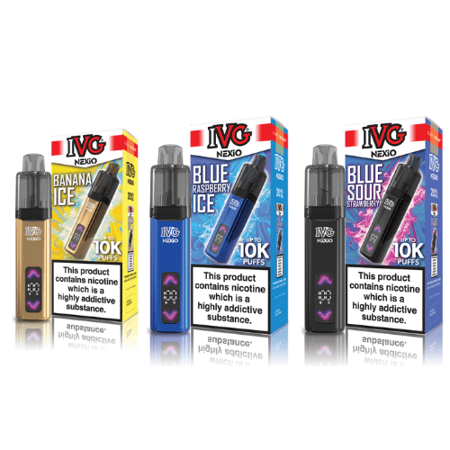 Buy Bulk IVG Nexio Prefilled Pod Kit - Pack of 5 - Vape Wholesale Mcr