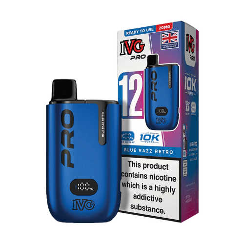 Buy Bulk IVG Pro 12 10K Puffs prefilled Pod Kit - Pack of 5 - Vape Wholesale Mcr