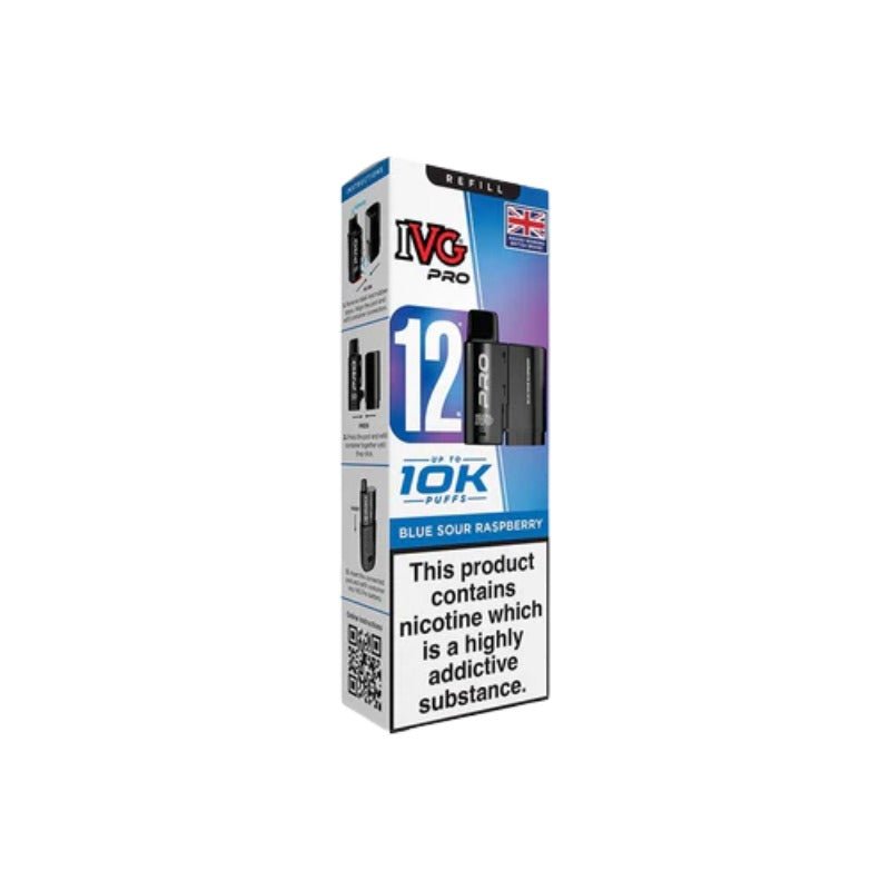 Buy Bulk IVG Pro 12 Prefilled Pod - Compliant June 1st (Ban Proof) - Vape Wholesale Mcr