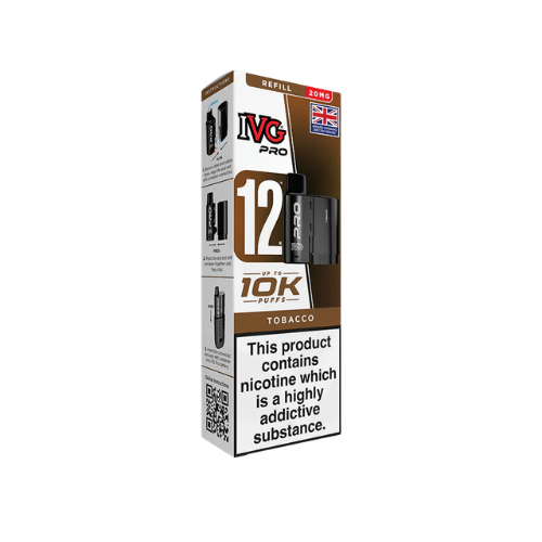 Buy Bulk IVG Pro 12 Prefilled Pods - Pack of 5 - Vape Wholesale Mcr