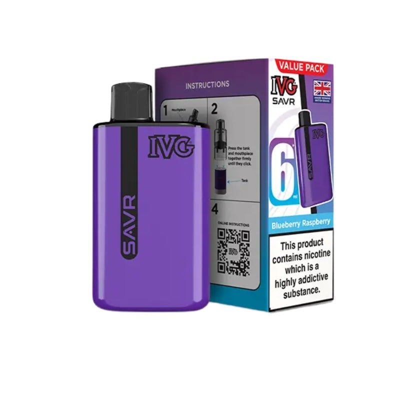 Buy Bulk IVG SAVR Prefilled Pod Kit - Pack of 5 (Ban Proof) - Vape Wholesale Mcr