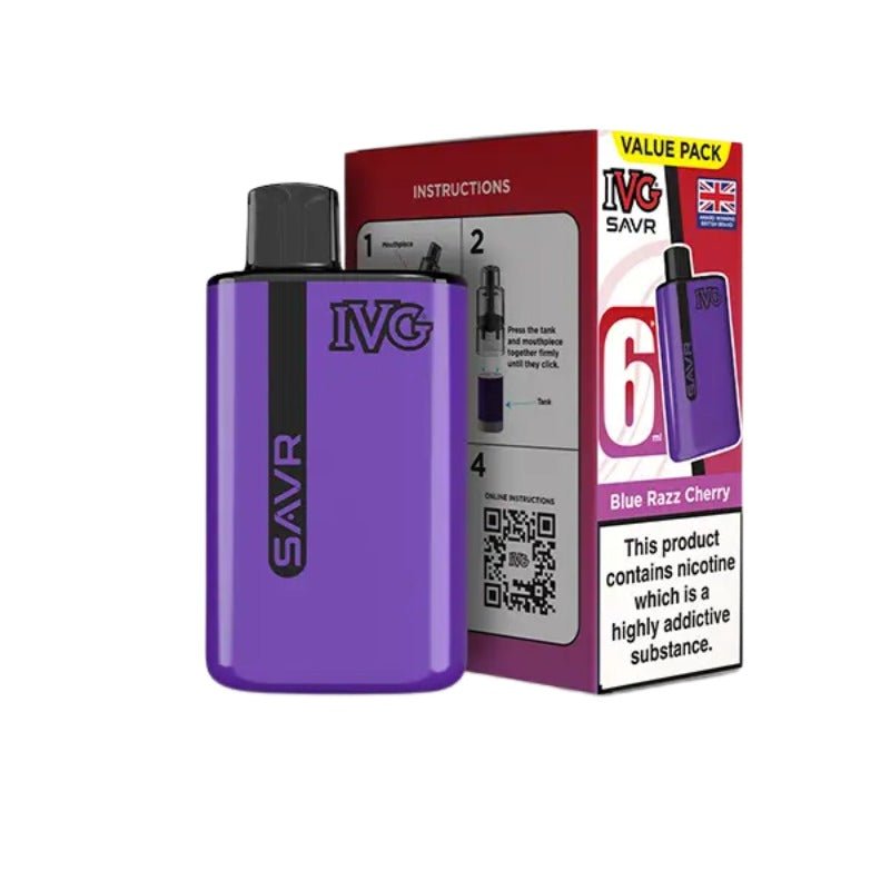 Buy Bulk IVG SAVR Prefilled Pod Kit - Pack of 5 (Ban Proof) - Vape Wholesale Mcr