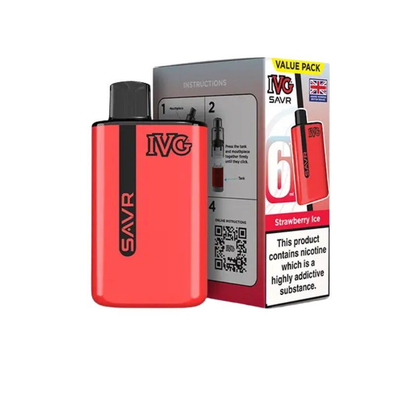 Buy Bulk IVG SAVR Prefilled Pod Kit - Pack of 5 (Ban Proof) - Vape Wholesale Mcr