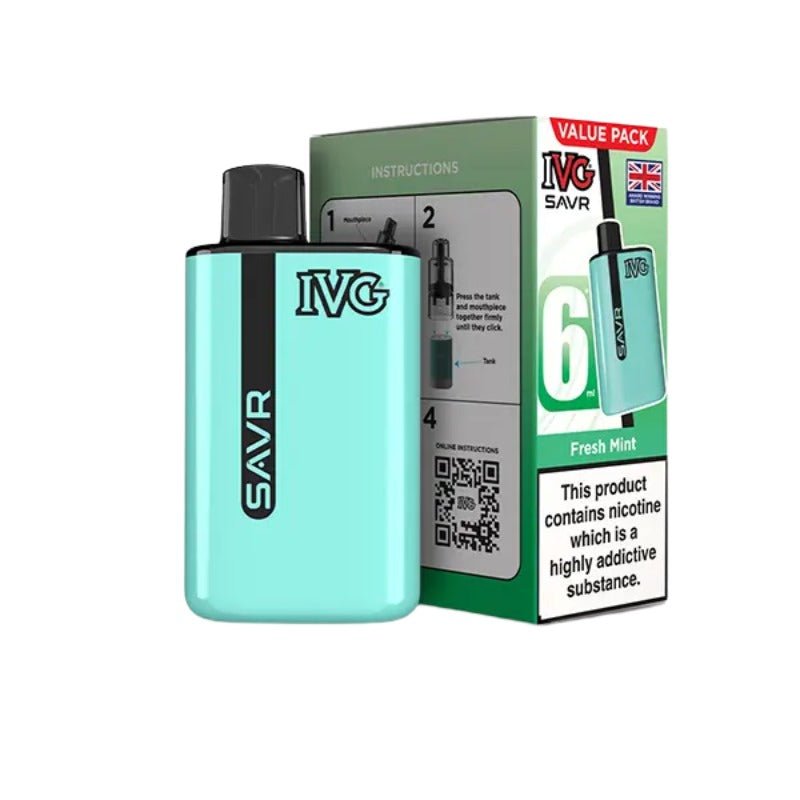 Buy Bulk IVG SAVR Prefilled Pod Kit - Pack of 5 (Ban Proof) - Vape Wholesale Mcr