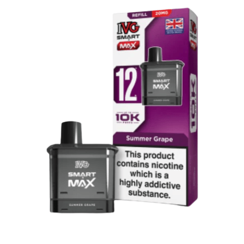 Buy Bulk IVG Smart Max 10K Prefilled Pods - Box of 10 - Vape Wholesale Mcr