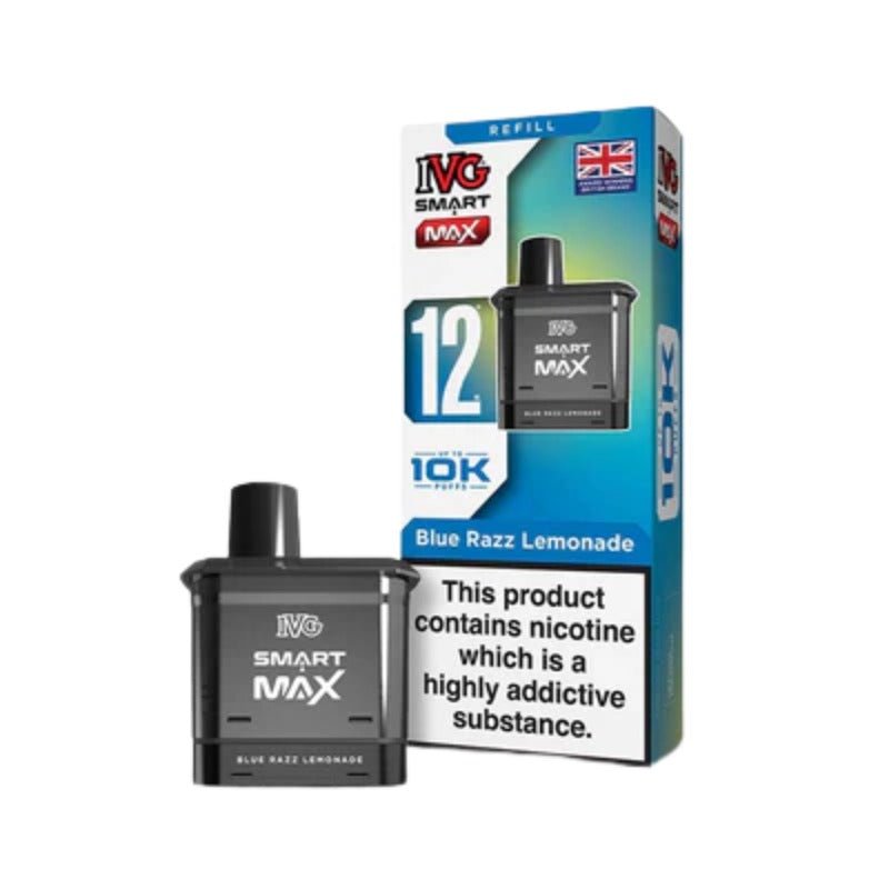 Buy Bulk IVG Smart Max Prefilled Pods - Box of 10 (Ban Proof) - Vape Wholesale Mcr