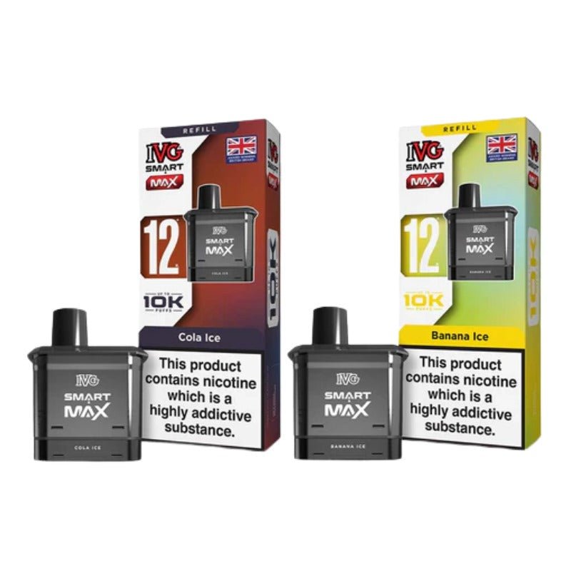 Buy Bulk IVG Smart Max Prefilled Pods - Box of 10 (Ban Proof) - Vape Wholesale Mcr