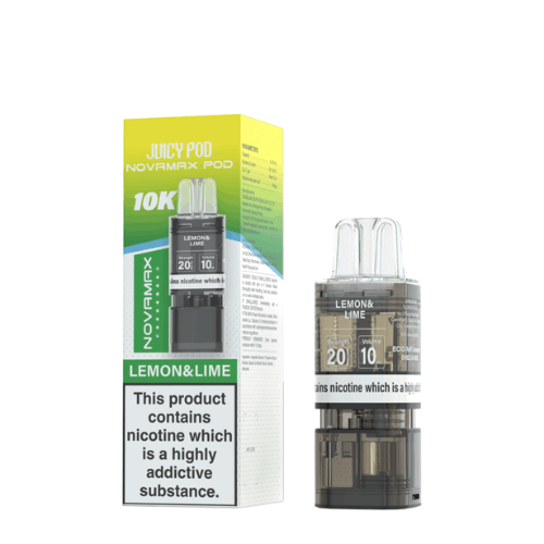 Buy Bulk Juicy Pod NOVAMAX 10K Prefilled Pod - Box of 5 - Vape Wholesale Mcr