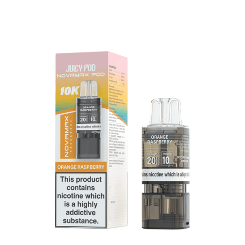 Buy Bulk Juicy Pod NOVAMAX 10K Prefilled Pod - Box of 5 - Vape Wholesale Mcr
