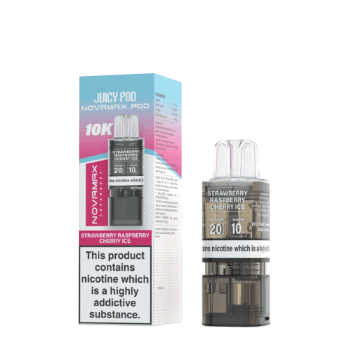 Buy Bulk Juicy Pod NOVAMAX 10K Prefilled Pod - Box of 5 - Vape Wholesale Mcr