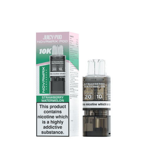 Buy Bulk Juicy Pod NOVAMAX 10K Prefilled Pod - Box of 5 - Vape Wholesale Mcr