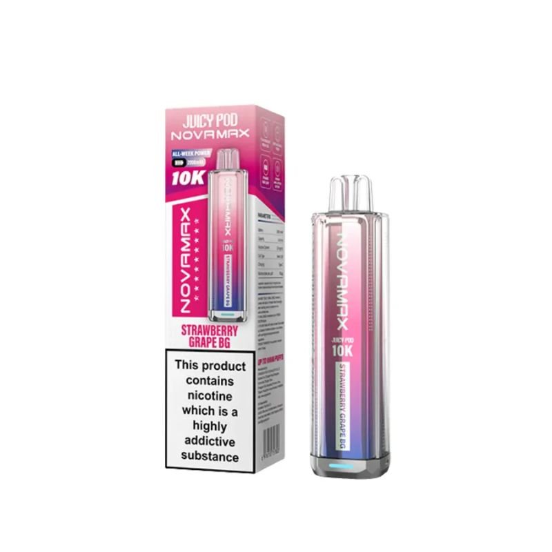 Buy Bulk Juicy Pod Novamax 10k Prefilled Vape Kit - Pack of 5 (Ban Proof) - Vape Wholesale Mcr