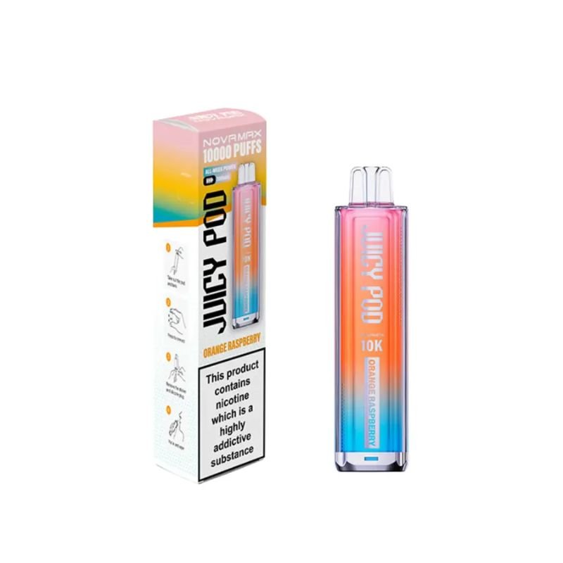 Buy Bulk Juicy Pod Novamax 10k Prefilled Vape Kit - Pack of 5 (Ban Proof) - Vape Wholesale Mcr