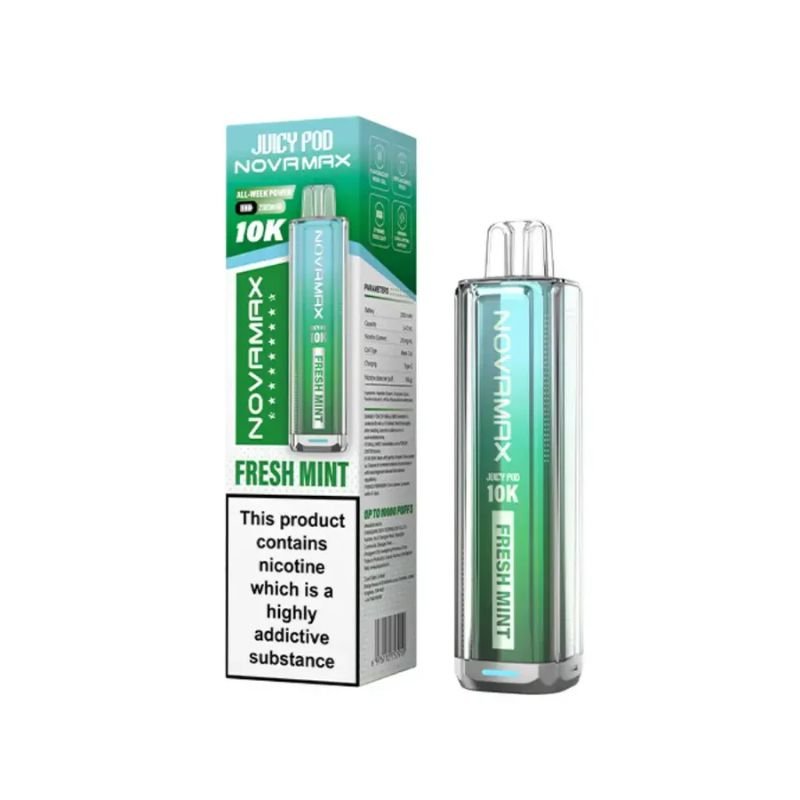 Buy Bulk Juicy Pod Novamax 10k Prefilled Vape Kit - Pack of 5 (Ban Proof) - Vape Wholesale Mcr