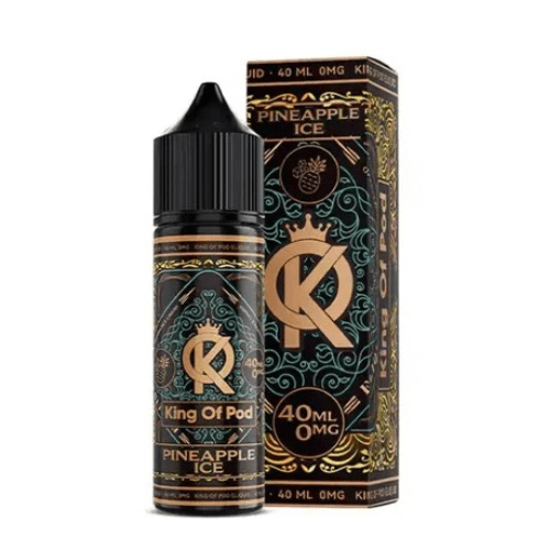 Buy Bulk KING OF POD E-Liquid 0mg 40ML No Nicotine - Vape Wholesale Mcr