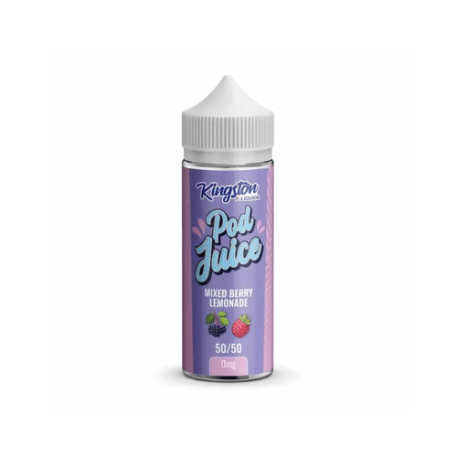 Buy Bulk Kingston Pod Juice 50/50 0mg 100ml Shortfill - Vape Wholesale Mcr