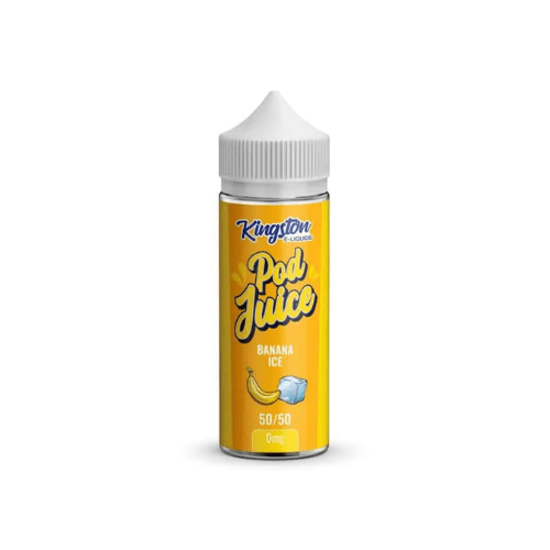 Buy Bulk Kingston Pod Juice 50/50 0mg 100ml Shortfill - Vape Wholesale Mcr