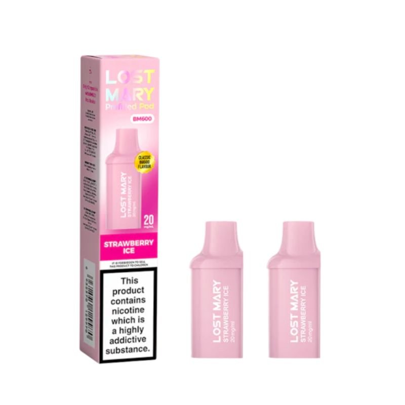 Buy Bulk Lost Mary BM600 Replacement Pods - Pack of 20 (Ban Proof) - Vape Wholesale Mcr