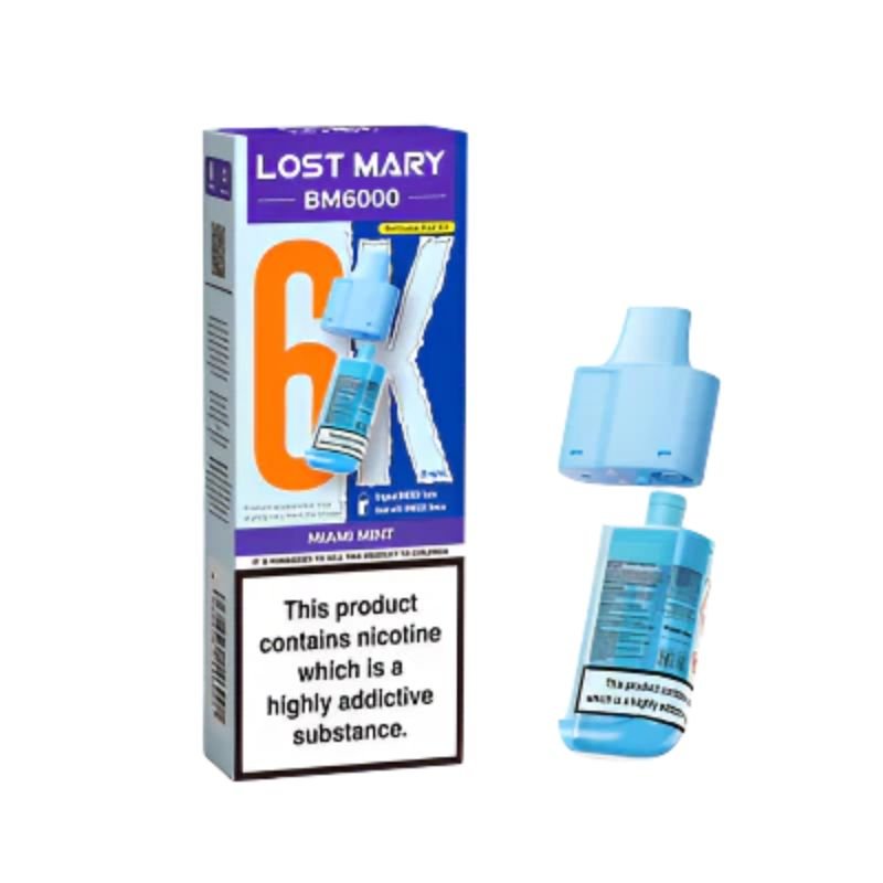 Buy Bulk Lost Mary BM6000 Prefilled Pods - Pack of 5 (Ban Proof) - Vape Wholesale Mcr