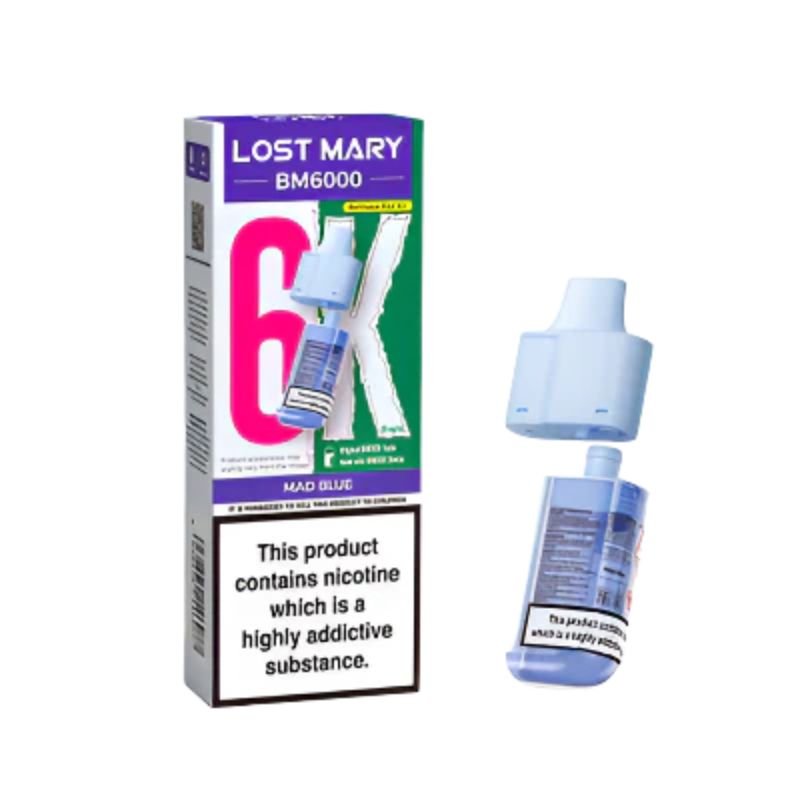 Buy Bulk Lost Mary BM6000 Prefilled Pods - Pack of 5 (Ban Proof) - Vape Wholesale Mcr