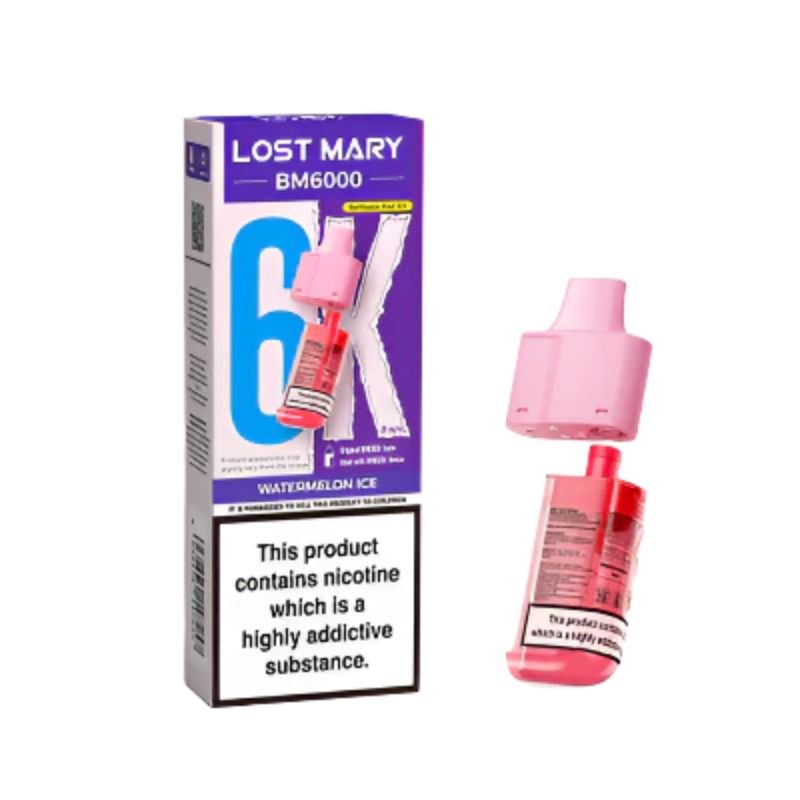 Buy Bulk Lost Mary BM6000 Prefilled Pods - Pack of 5 (Ban Proof) - Vape Wholesale Mcr