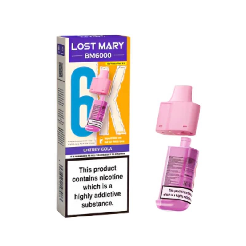 Buy Bulk Lost Mary BM6000 Prefilled Pods - Pack of 5 (Ban Proof) - Vape Wholesale Mcr