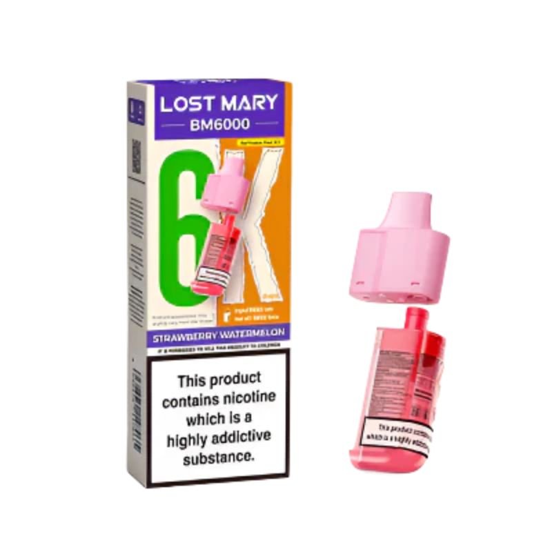 Buy Bulk Lost Mary BM6000 Prefilled Pods - Pack of 5 (Ban Proof) - Vape Wholesale Mcr