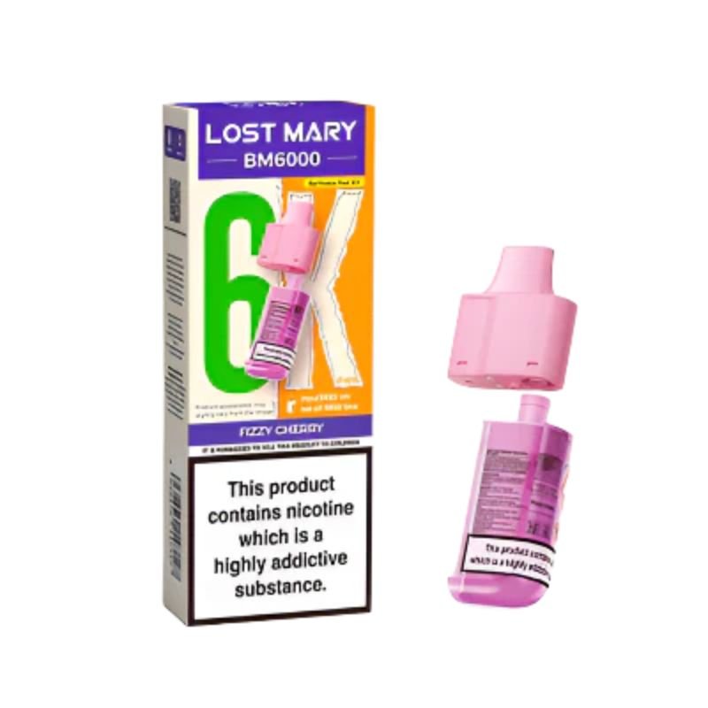 Buy Bulk Lost Mary BM6000 Prefilled Pods - Pack of 5 (Ban Proof) - Vape Wholesale Mcr