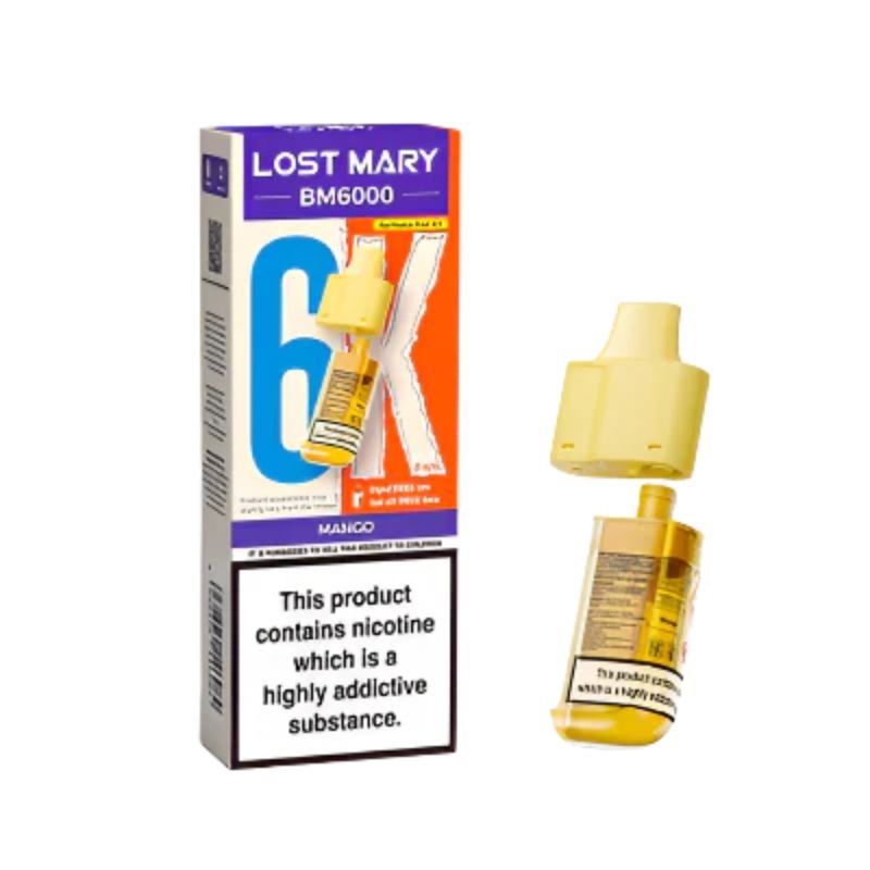 Buy Bulk Lost Mary BM6000 Prefilled Pods - Pack of 5 (Ban Proof) - Vape Wholesale Mcr