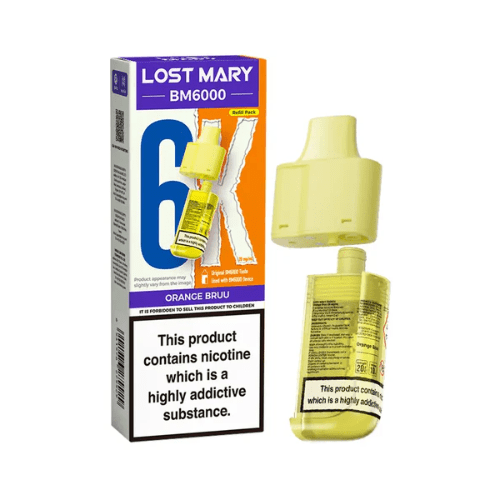 Buy Bulk Lost Mary BM6000 Prefilled Pods - Pack of 5 - Vape Wholesale Mcr