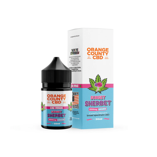 Buy Bulk Orange County CBD 50ml E-Liquid - Vape Wholesale Mcr
